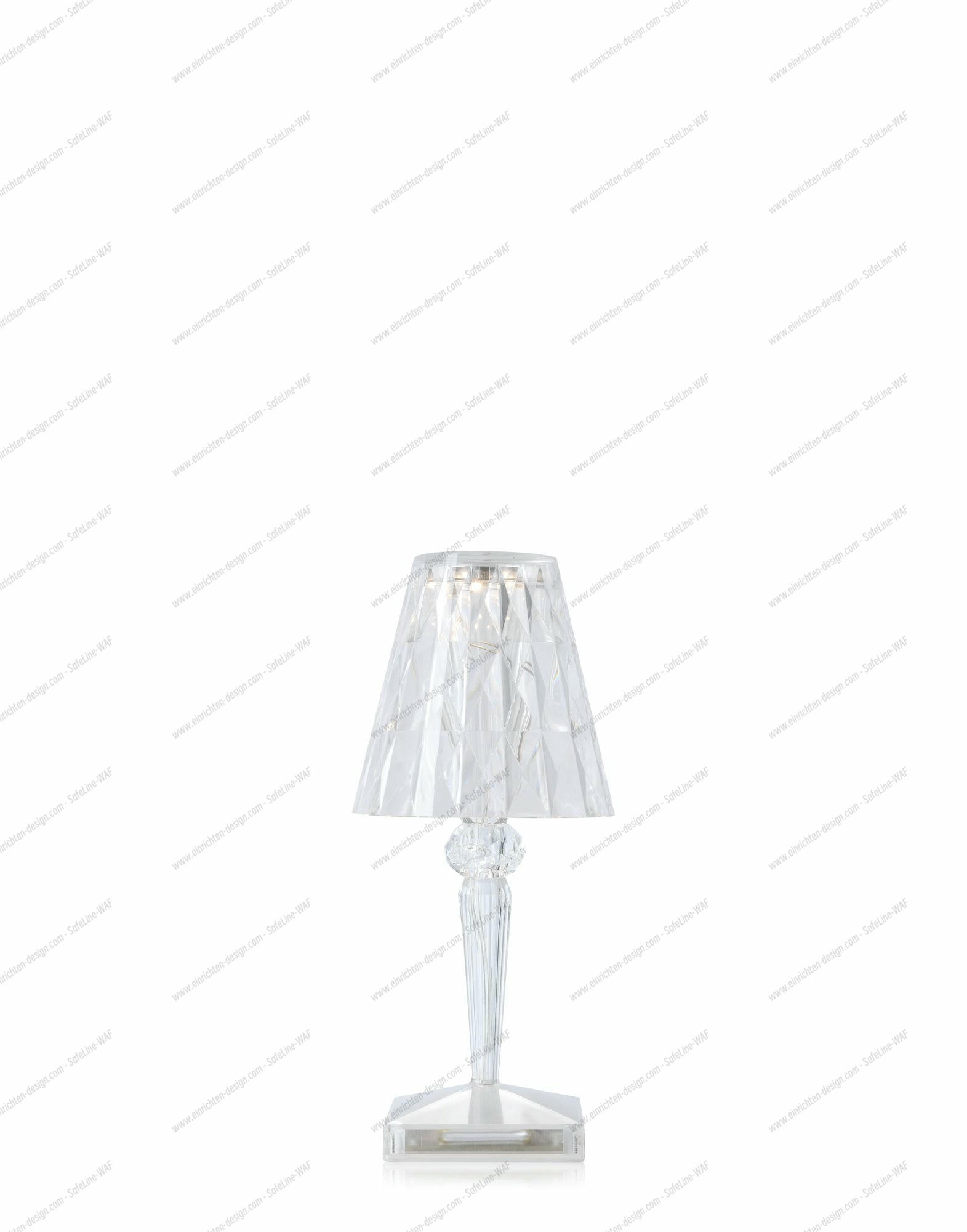 Battery Table Lamp Kartell | Crystal-clear | KARTELL 9140 B4 Battery Table Lamp Kartell | Crystal-clear | KARTELL 9140 B4